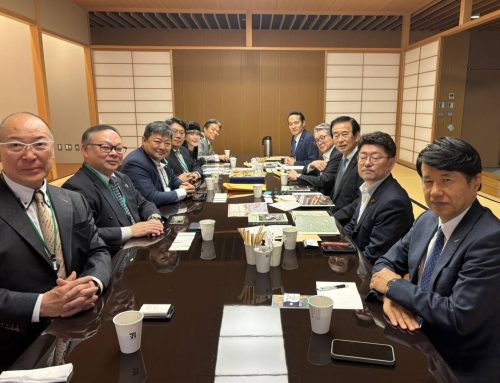 25-0516 拜會日本國會議員 推動阿里山森林鐵路登錄世界文化遺產